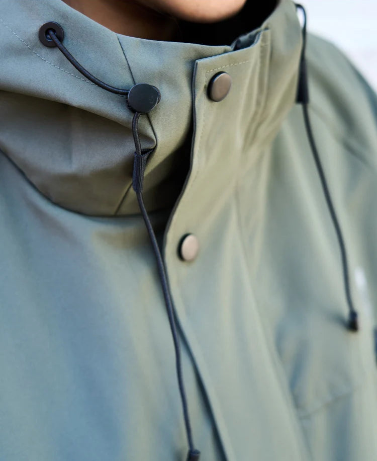 Trendy plus-size men's clothing for autumn and winter2026New autumn outdoor casual hooded jacket with multiple pockets, workwear coat