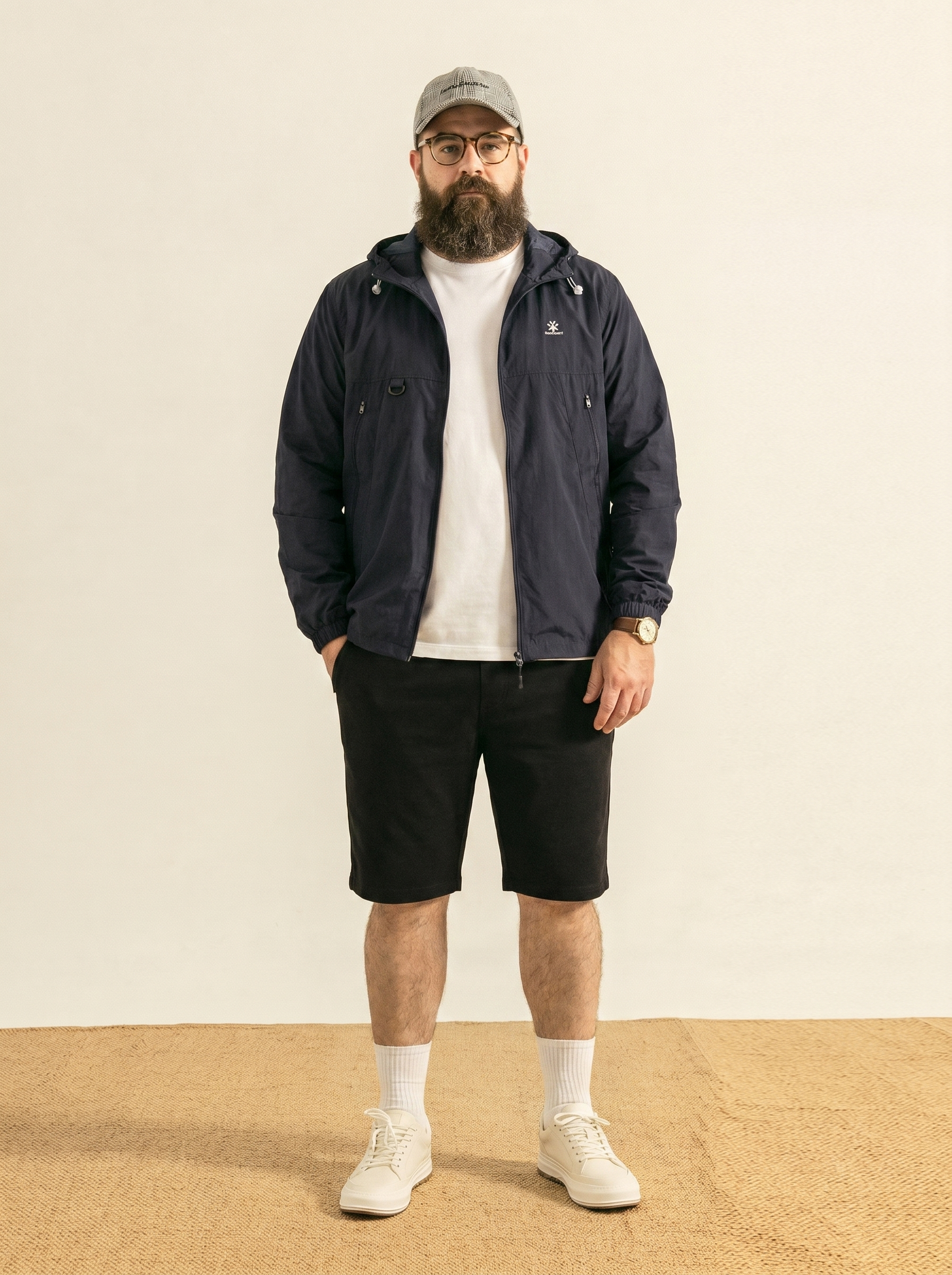 Long-sleeved hooded sun protection jacket for summer, large size, outdoor casual, thin, loose, lightweight, versatile for spring and summer 副图