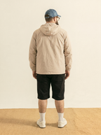 Long-sleeved hooded sun protection jacket for summer, large size, outdoor casual, thin, loose, lightweight, versatile for spring and summer