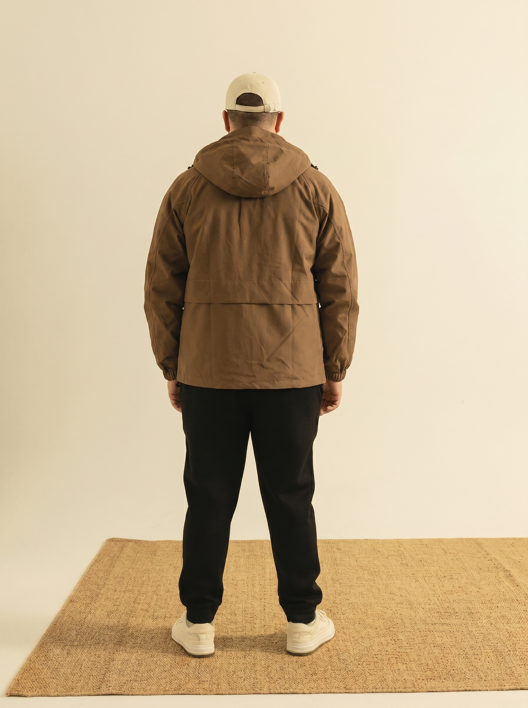 Trendy plus-size men's clothing for autumn and winter2026New autumn outdoor casual hooded jacket with multiple pockets, workwear coat 副图