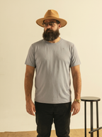 Plus size men's summer short sleeve clothing T New style mesh loose-fitting cool breathable quick-dry top for fitness in summer, made of ice silk